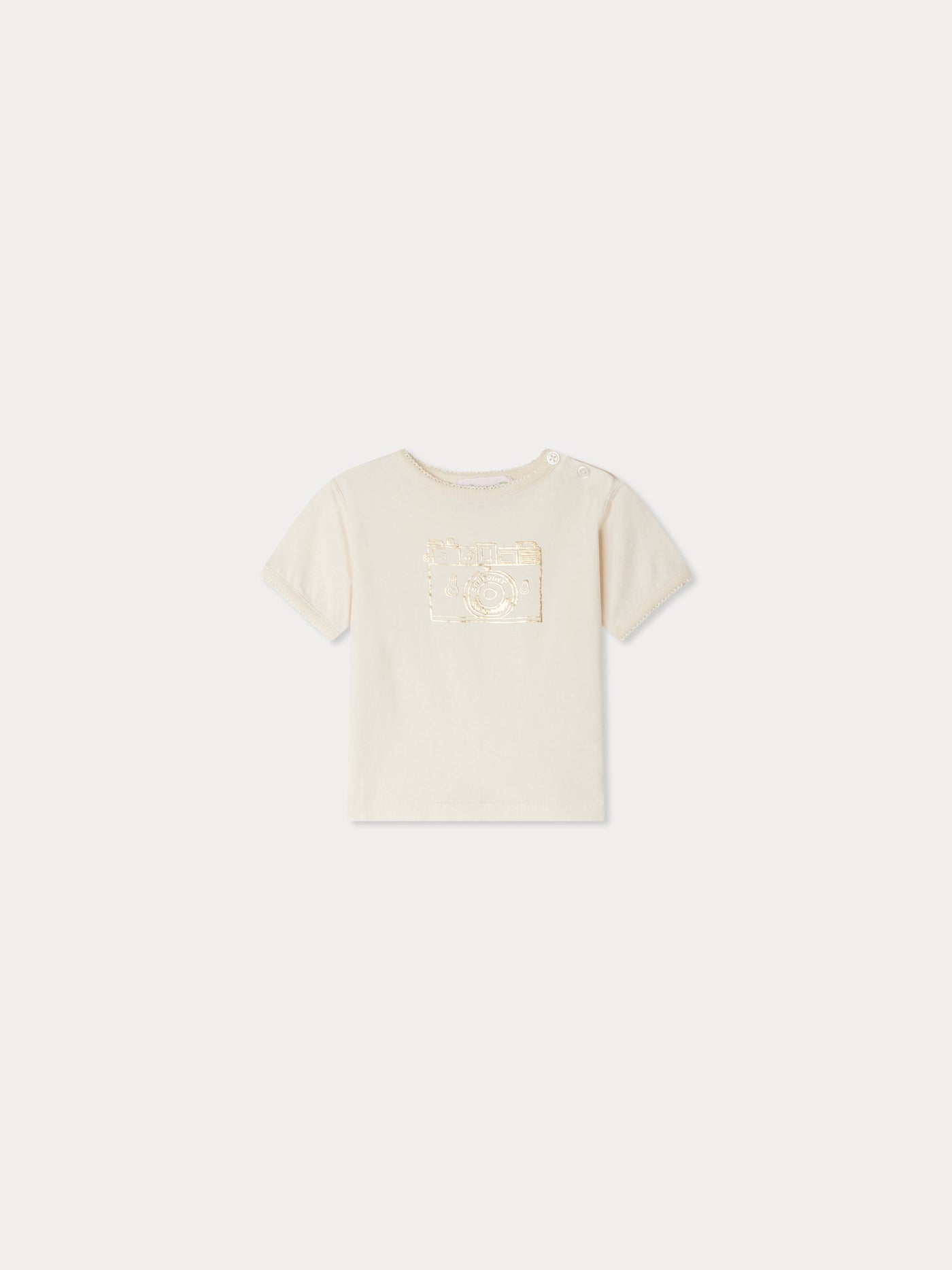 Dom T-Shirt with Camera Print