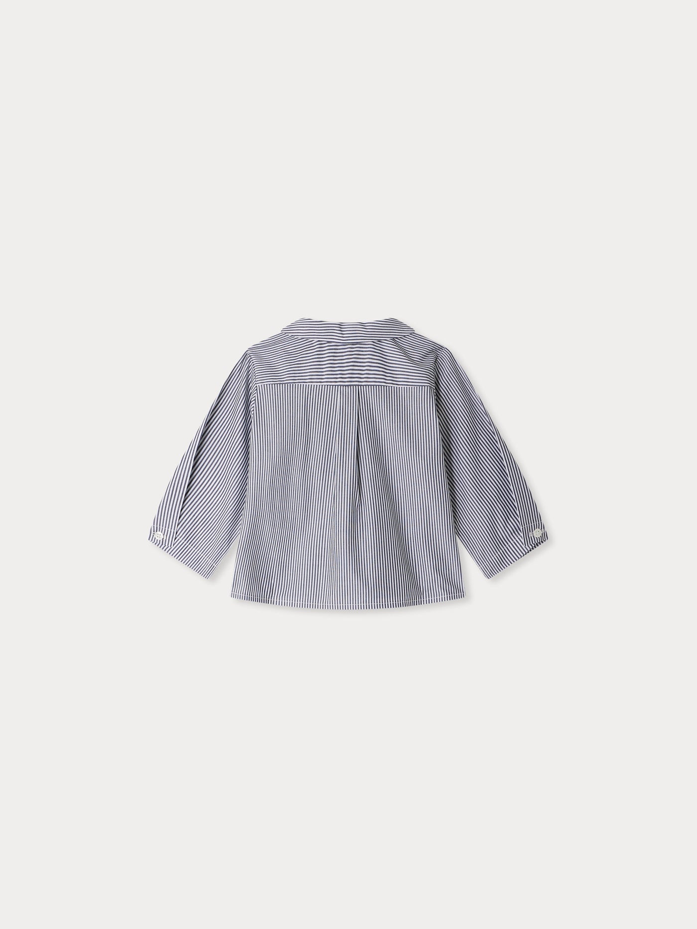 Fine striped boubou shirt
