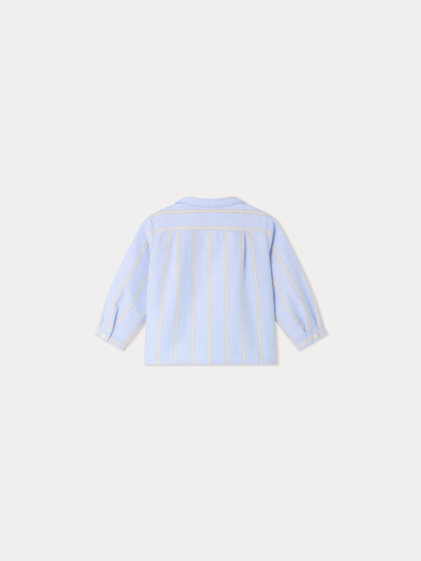 Maxime baby shirt with stripes in organic cotton