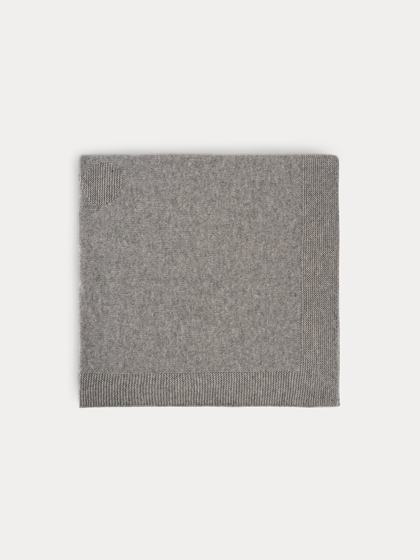 Baby Cashmere Blanket heathered gray