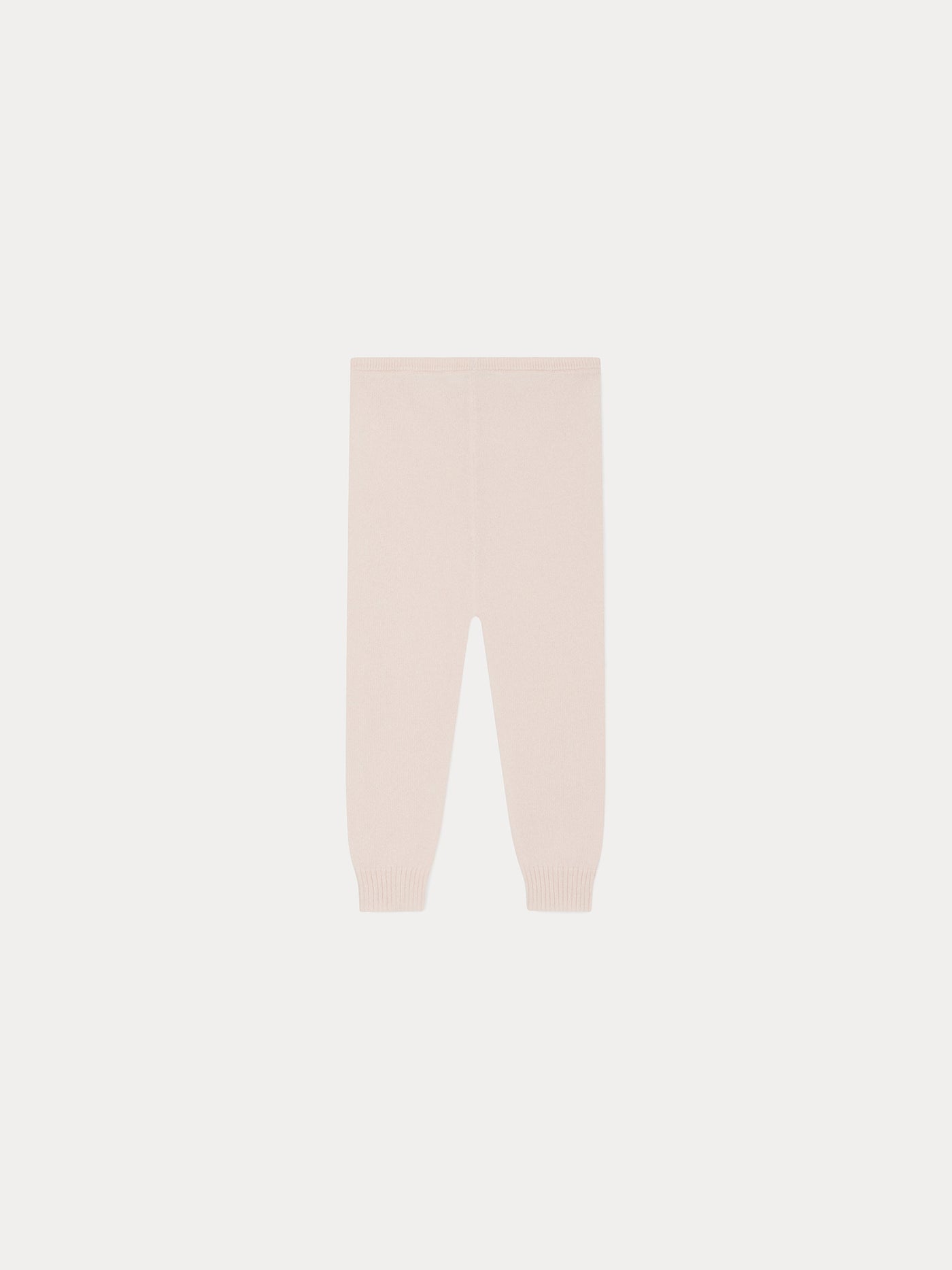 Babies' leggings pale pink