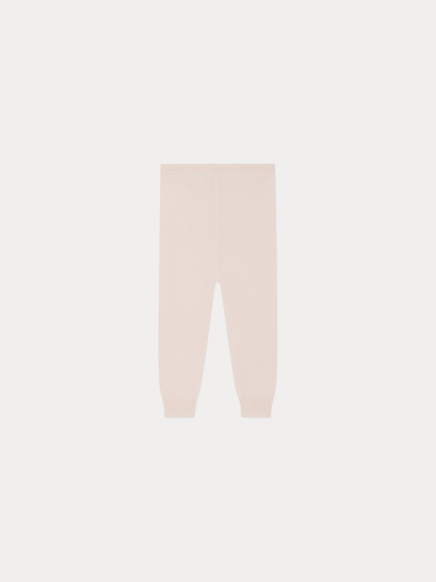 Babies' leggings pale pink