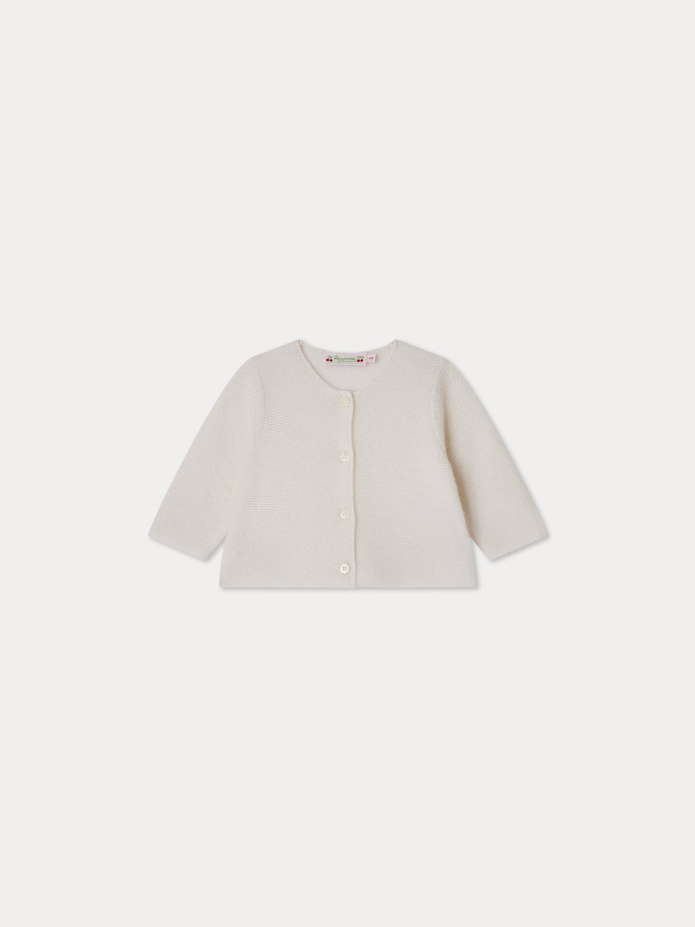 Baby Cashmere Cardigan milk white