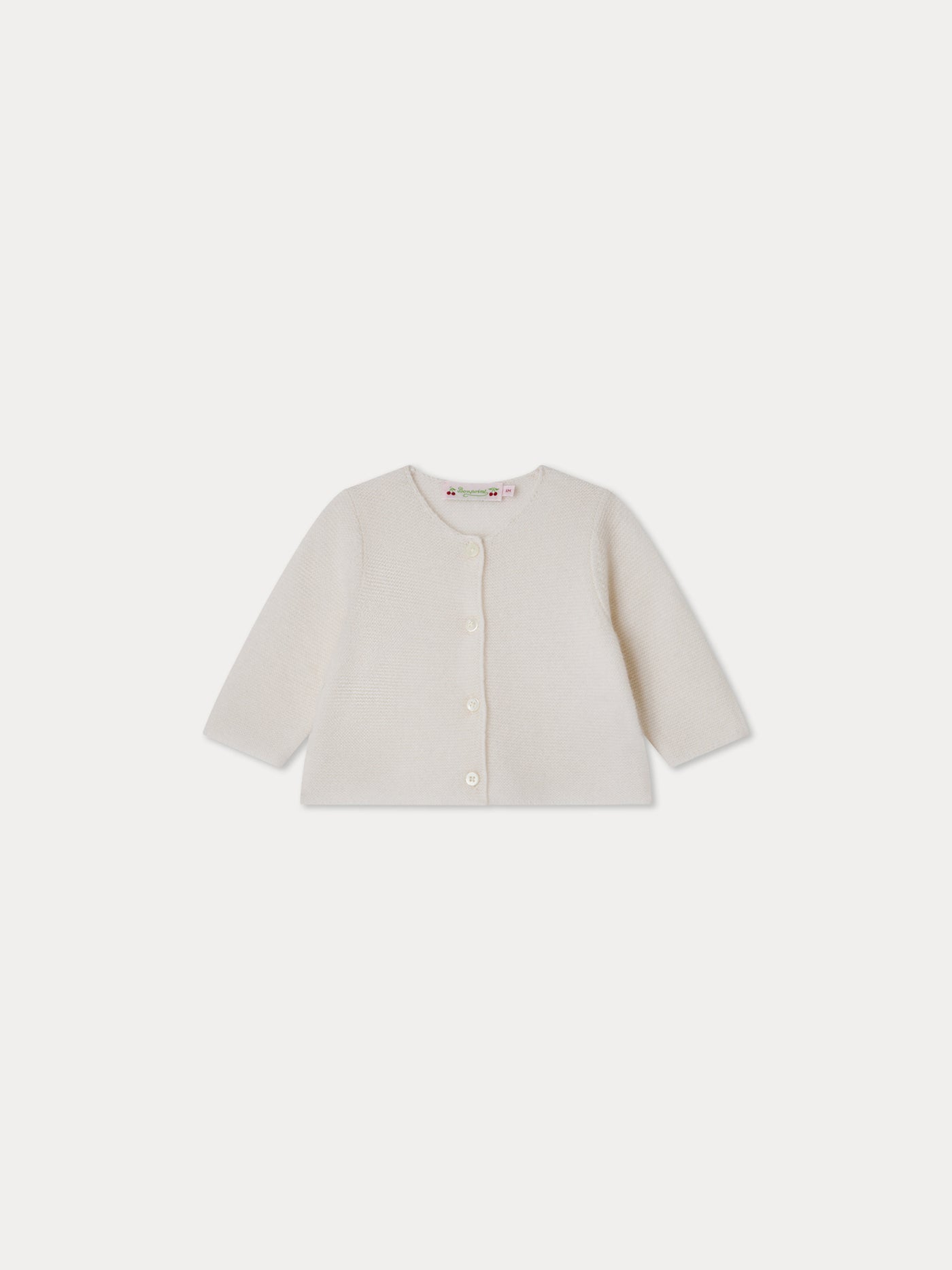 Baby Cashmere Cardigan milk white