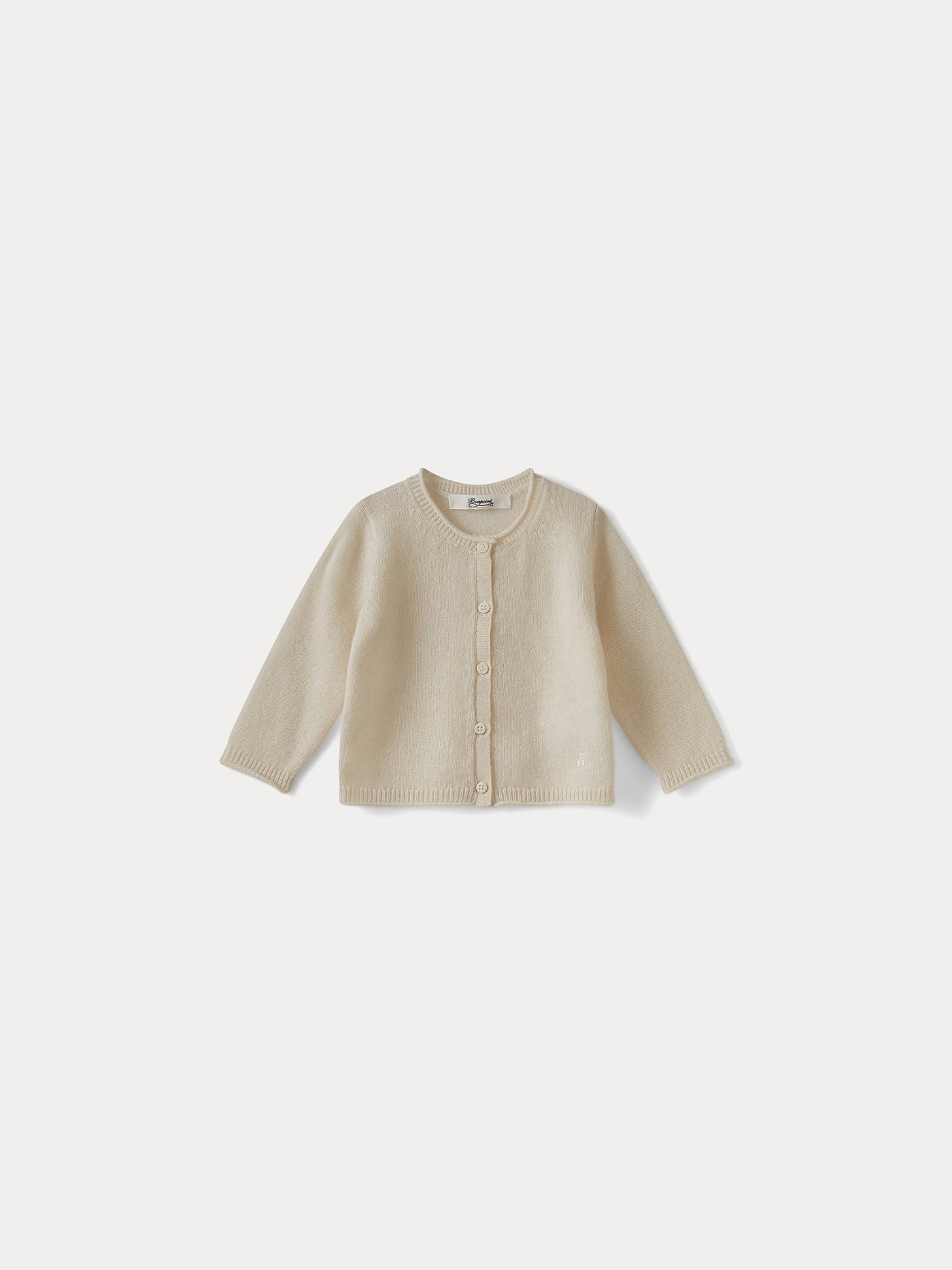 Baby Cashmere Cardigan milk white