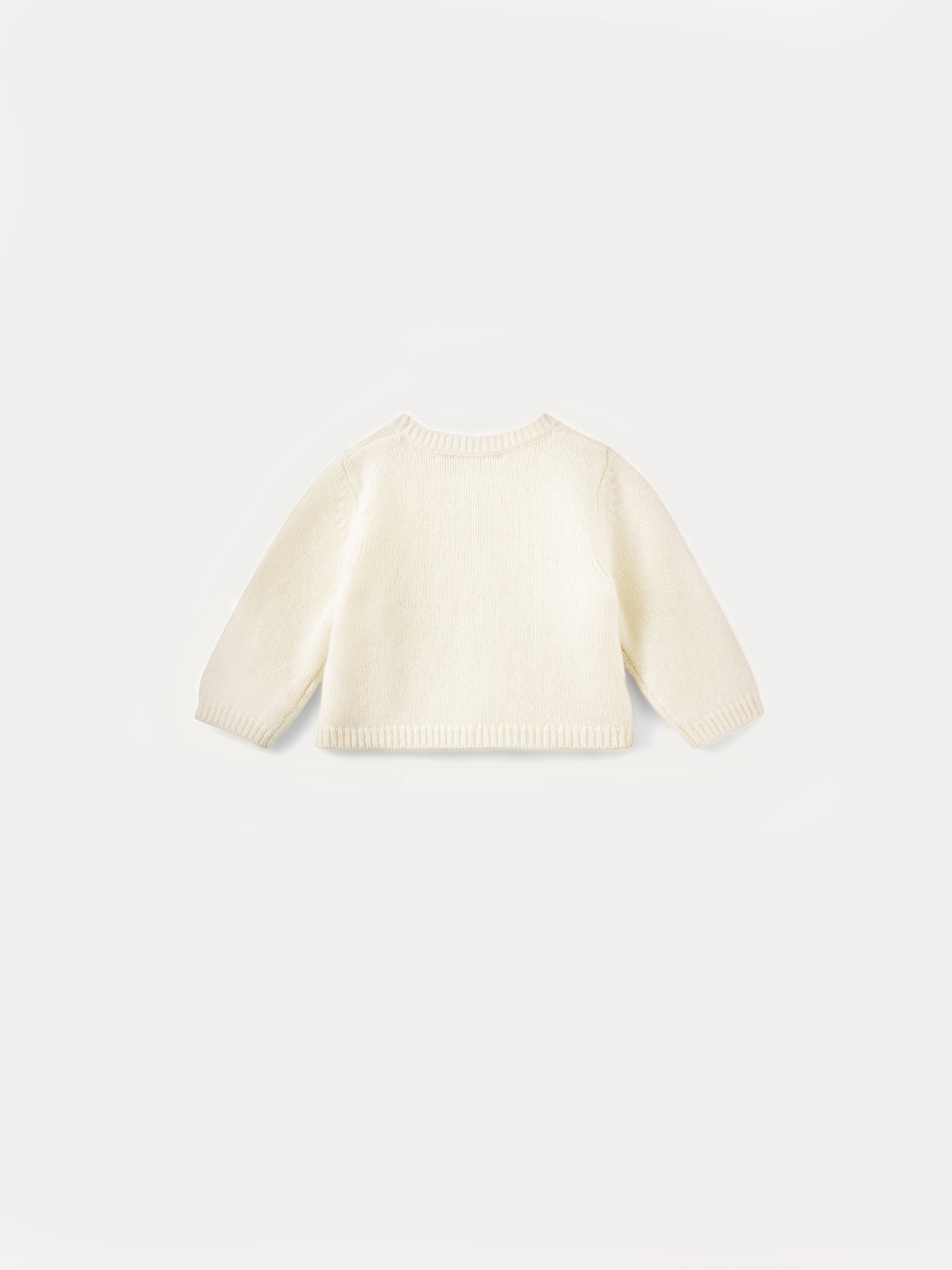 Cashmere Baby cardigan milk white