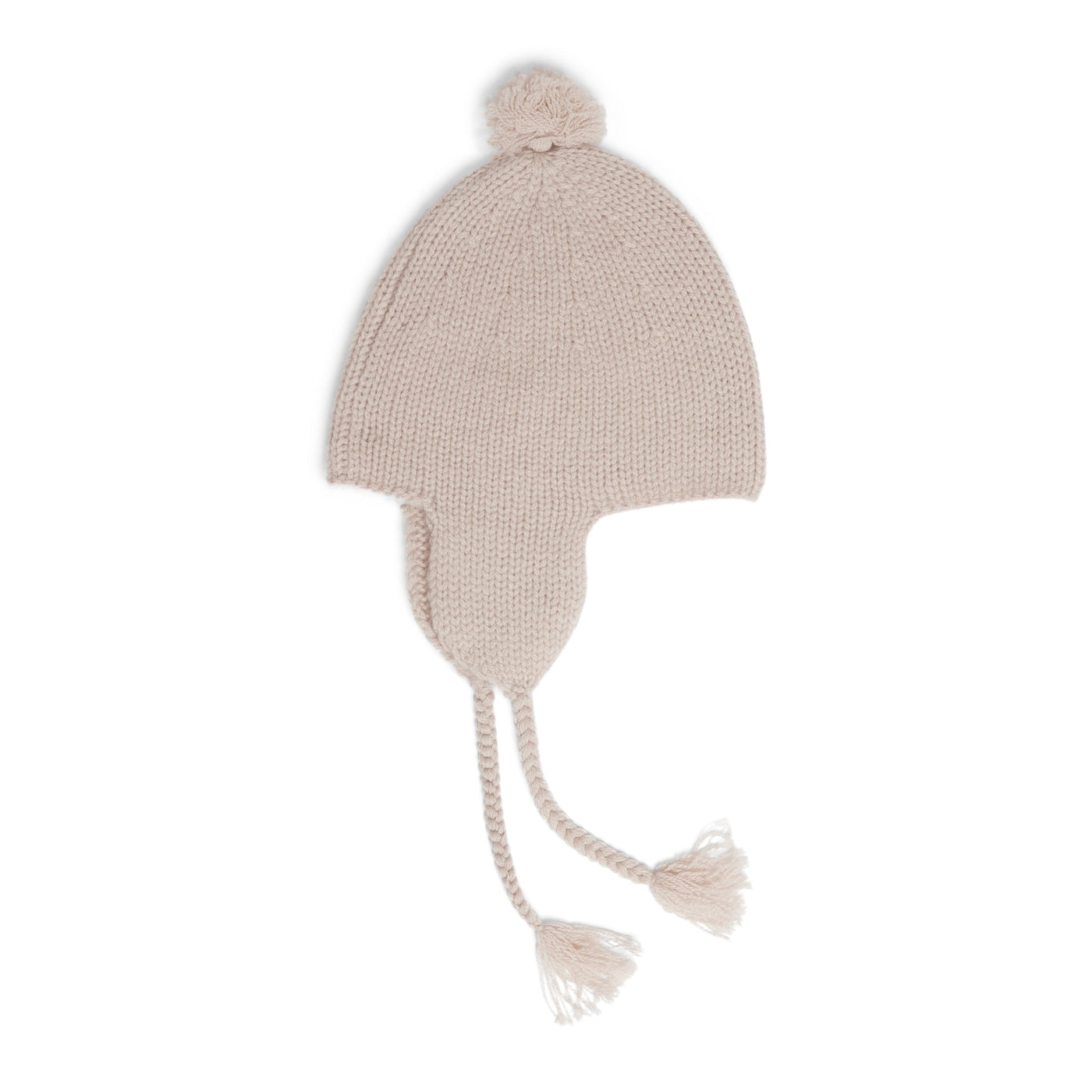 Babies' beanie hat puce