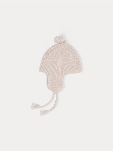 Baja East Cotton Knit Beanie light pink taupe NWT, One size. NOVUS BEANIE PINK – EA$Y main image 4