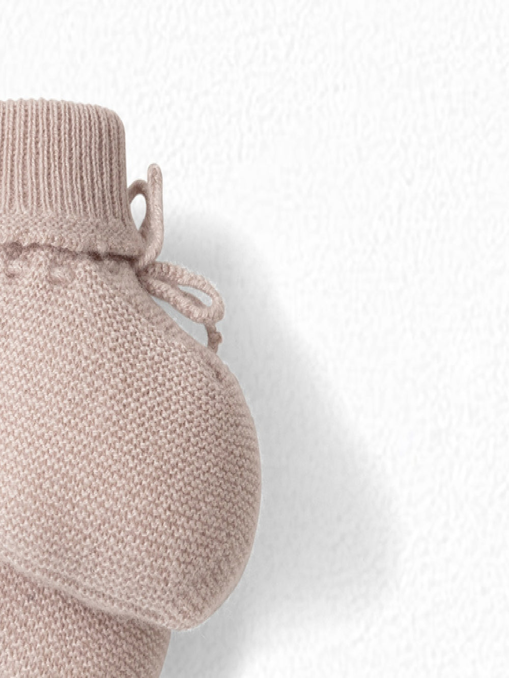 Baby Cashmere Booties puce