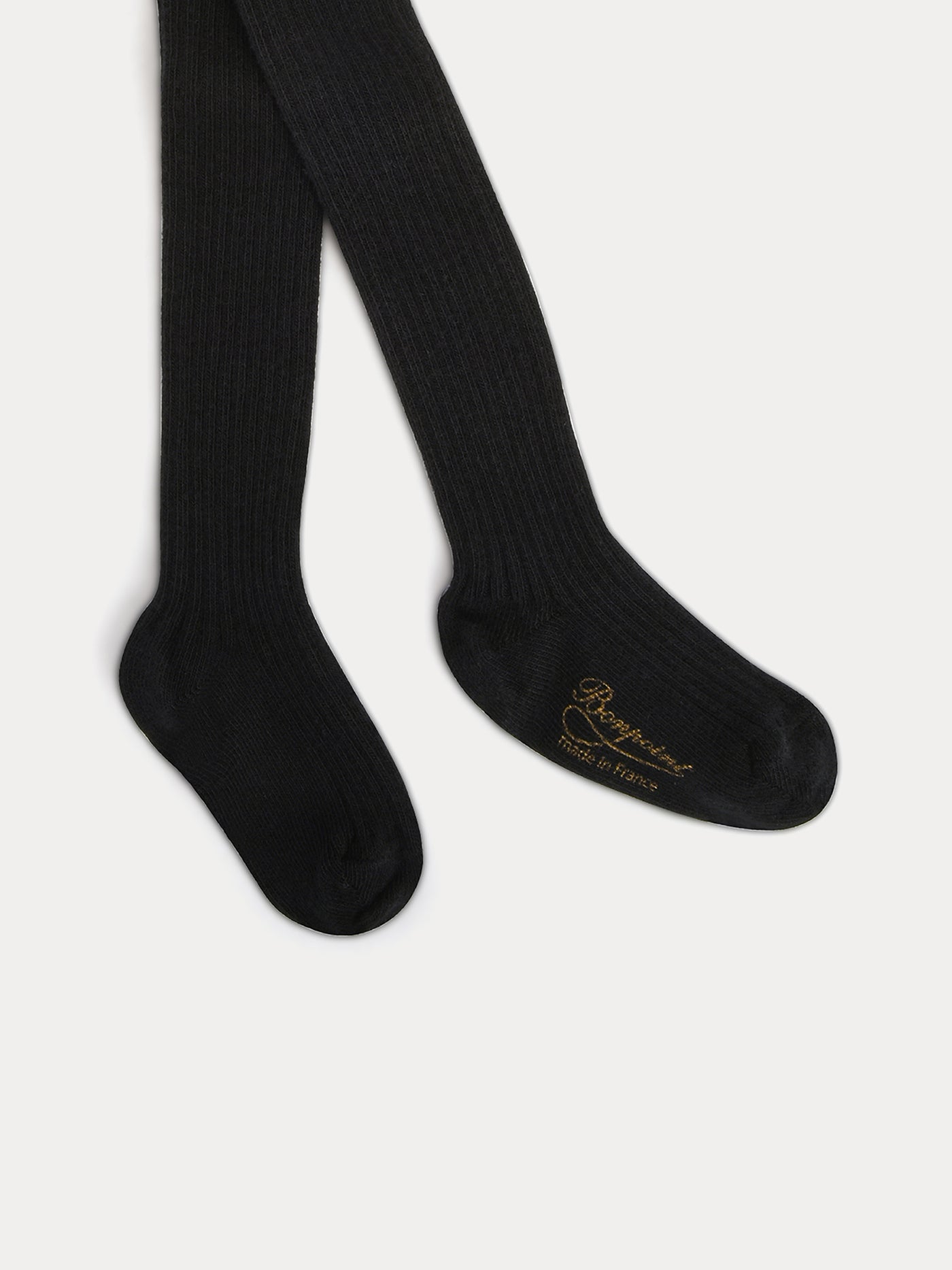Baby Ribbed Tights black