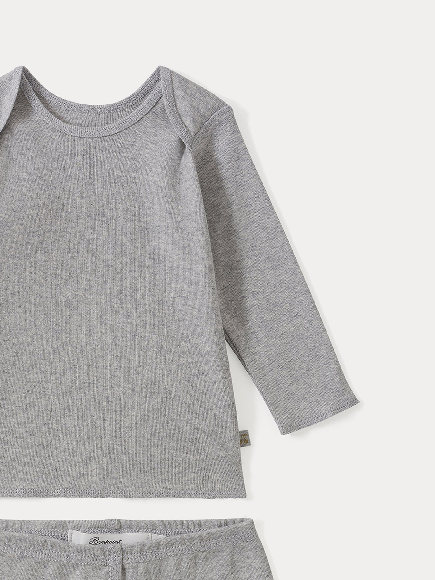 Pebio set heathered gray