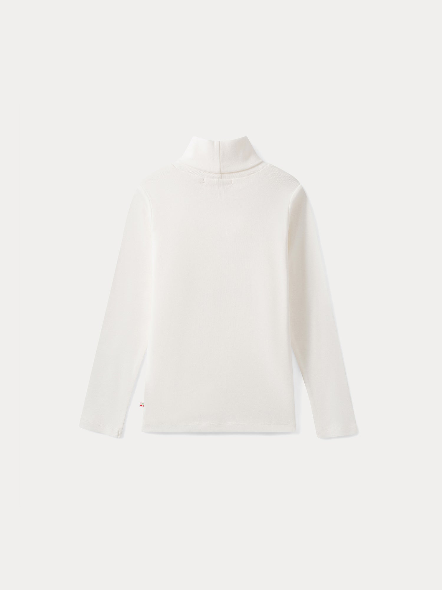 Thin turtleneck sweater milk white | girl tops • Bonpoint