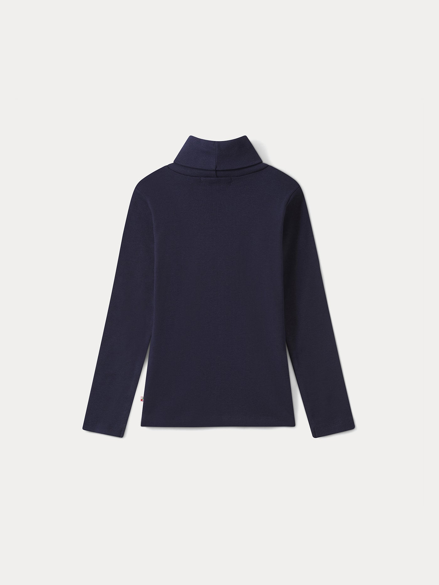 Thin turtleneck sweater navy