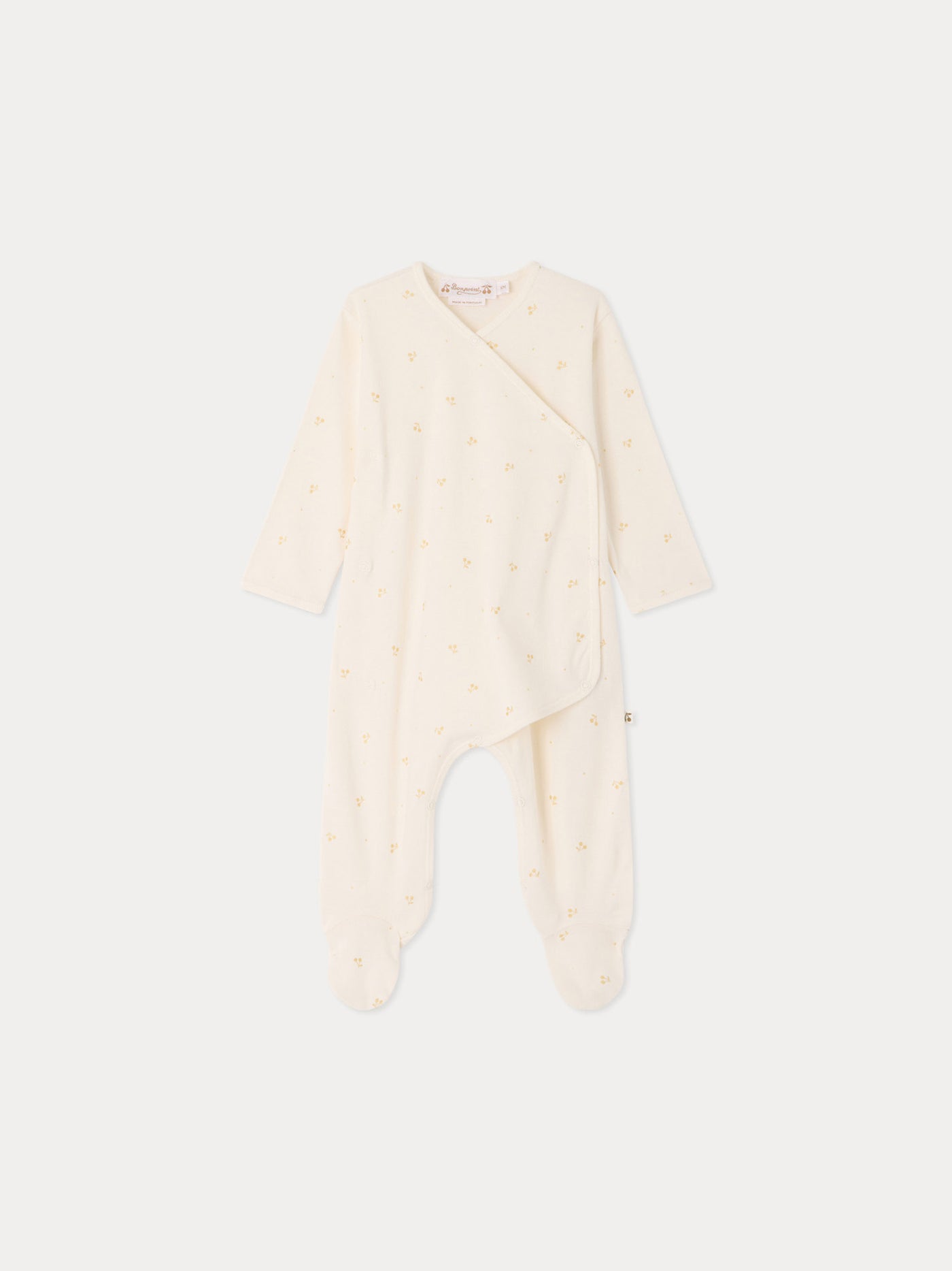 Baby Surplice Pajamas gold