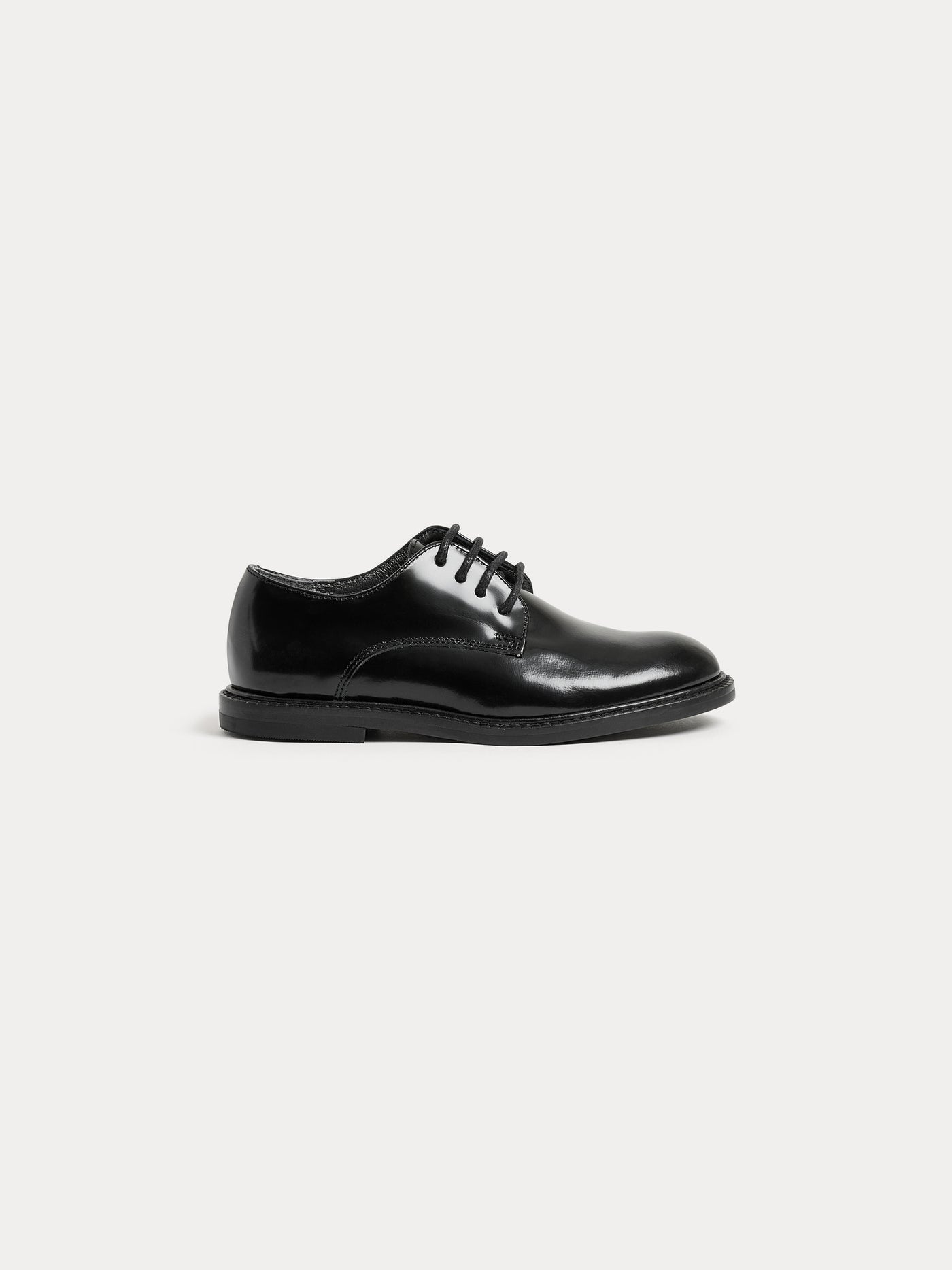 Black Louis lace-up derbies