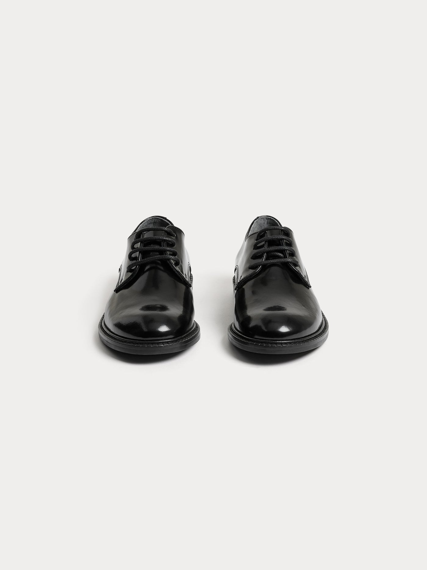 Black Louis lace-up derbies