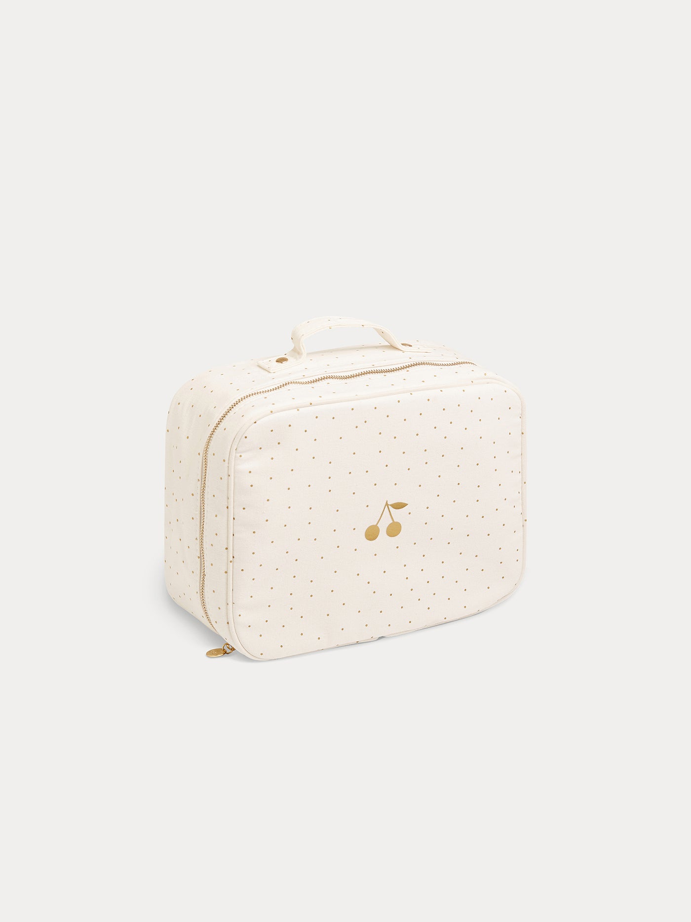 Baby Size 2 Medium Suitcase gold