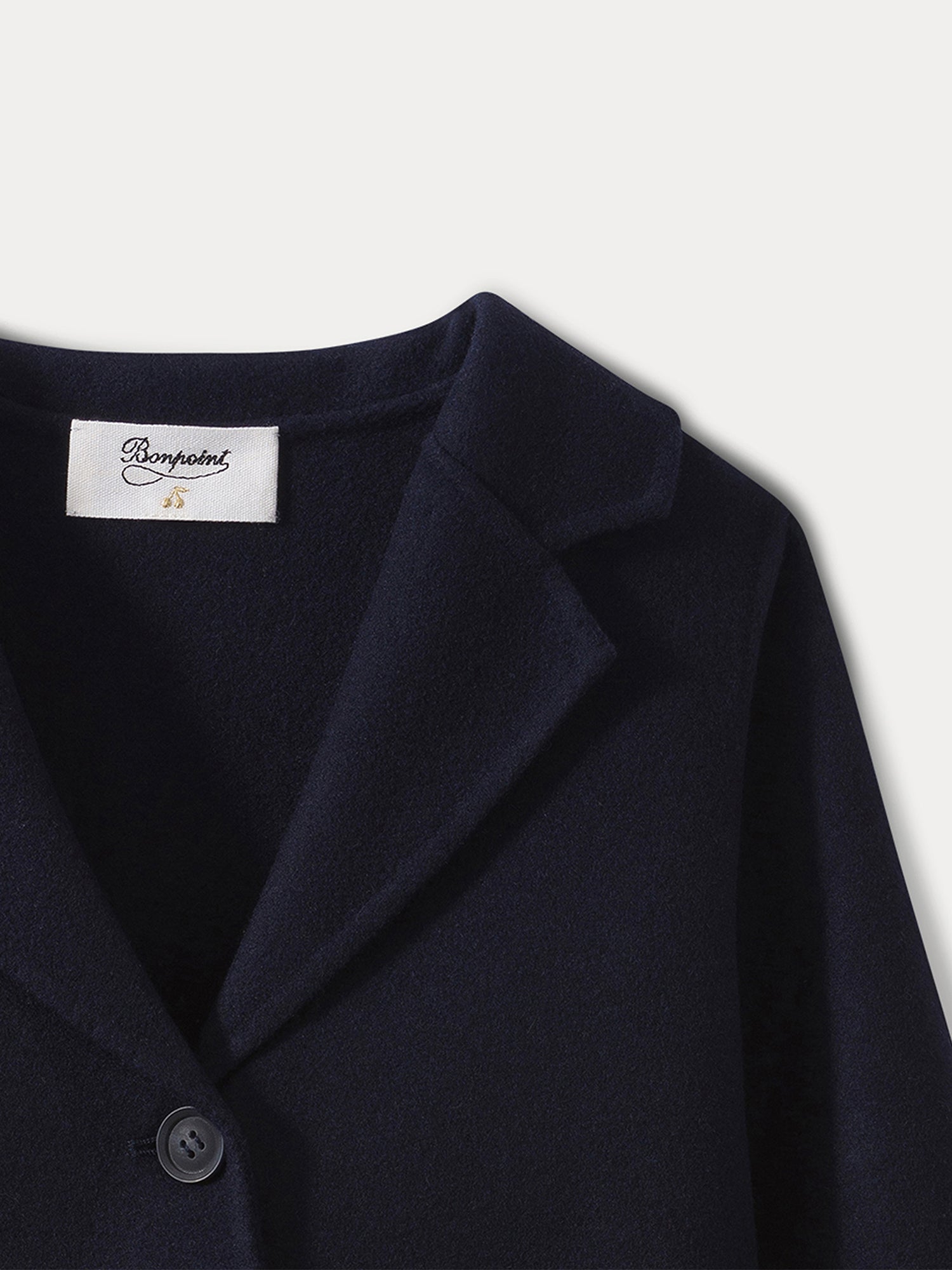 Girls' Cashmere Coat navy | • Bonpoint