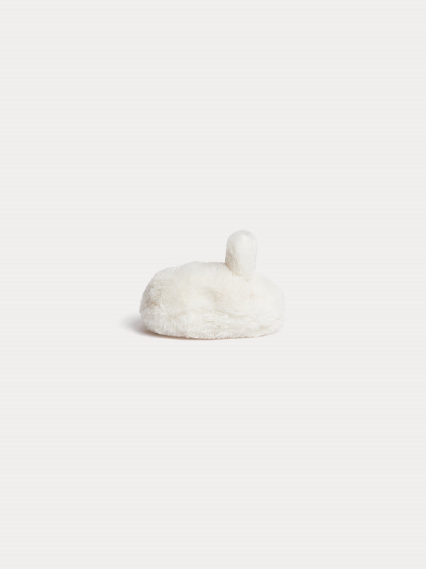 Bunny booties milk white