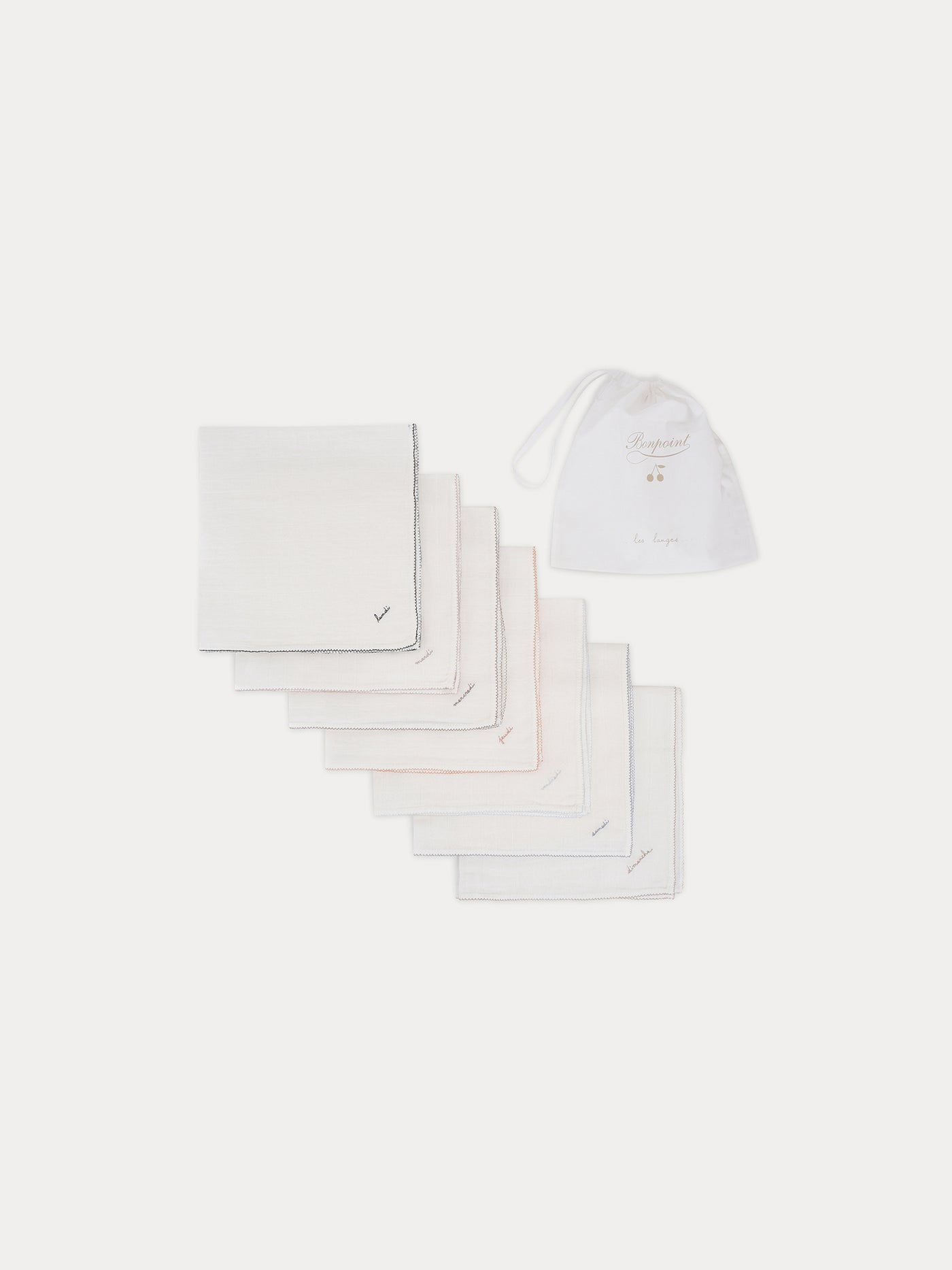 Days of the Week Swaddle Blankets