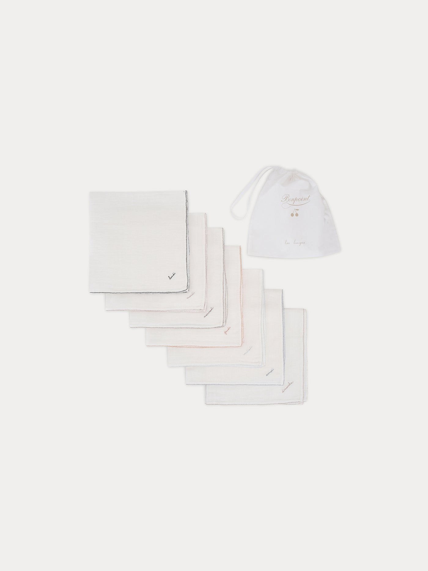 Days of the Week Swaddle Blankets