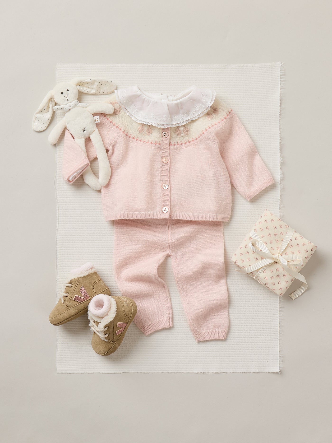 April Onesie natural white