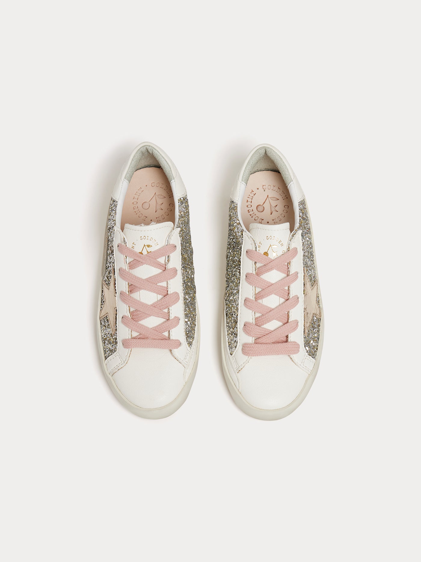 Golstar Bonpoint x Golden Goose Sneakers silver
