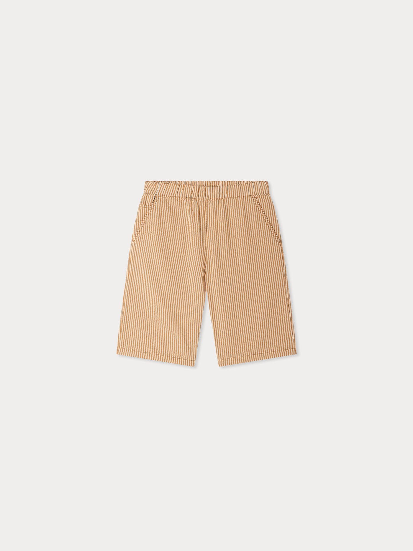 Erno straight shorts with stripes