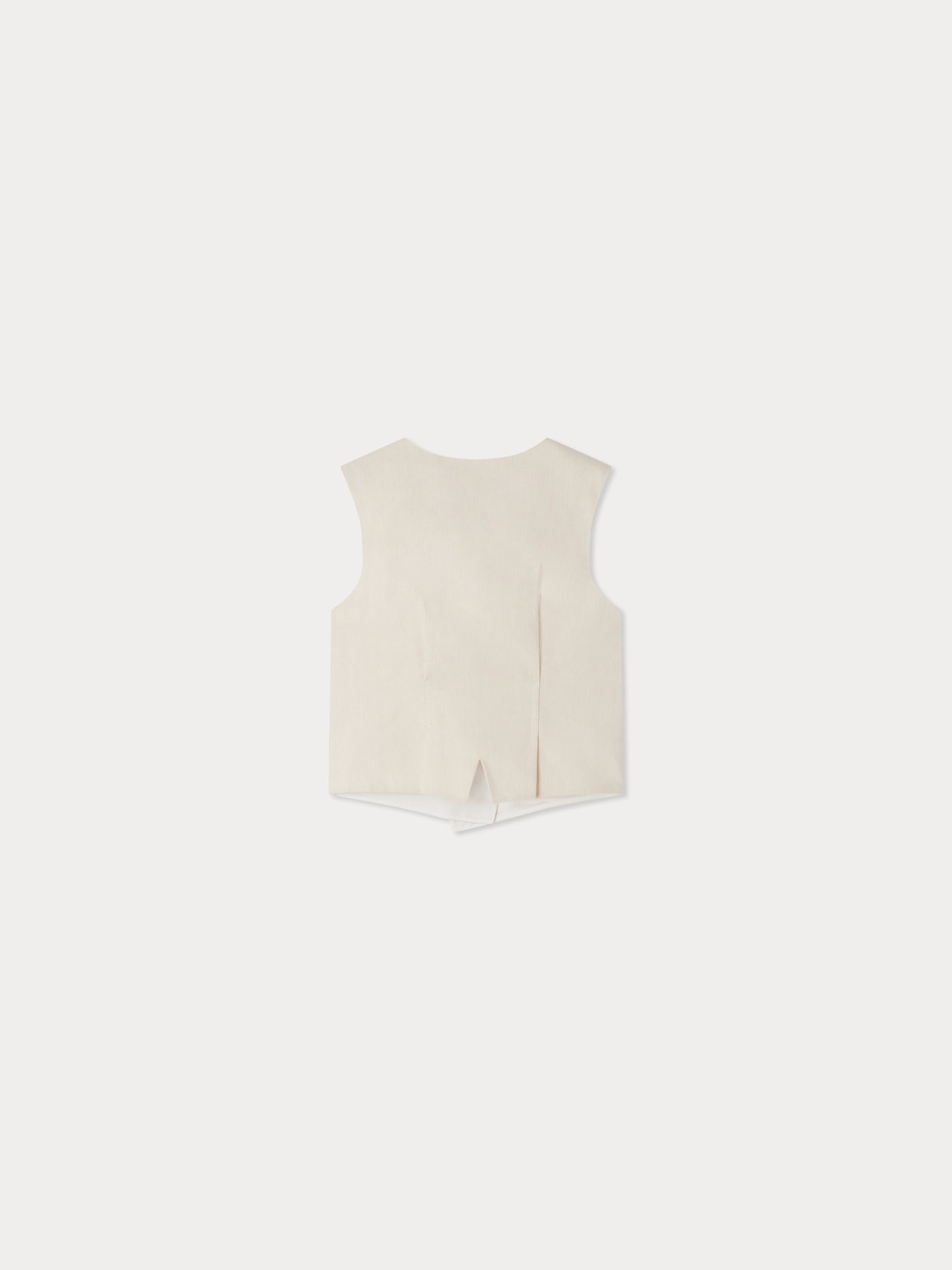 Angus fitted and buttoned vest