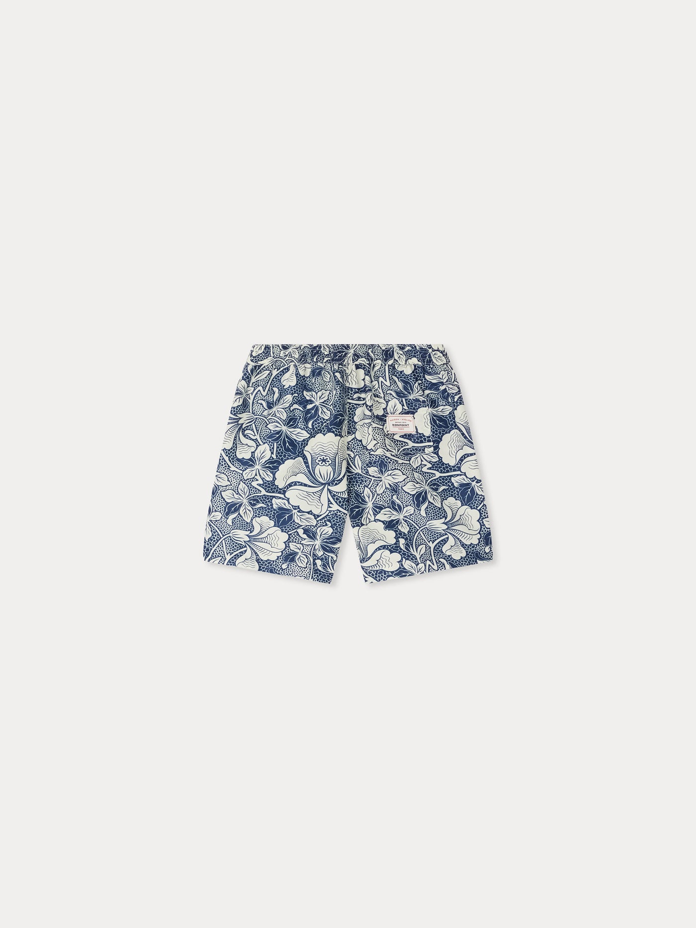 Ariel swim shorts with floral motif