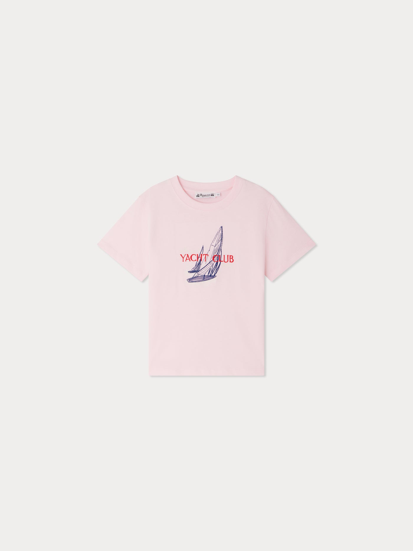 Thibald T-shirt with Regatta embroidery in organic cotton