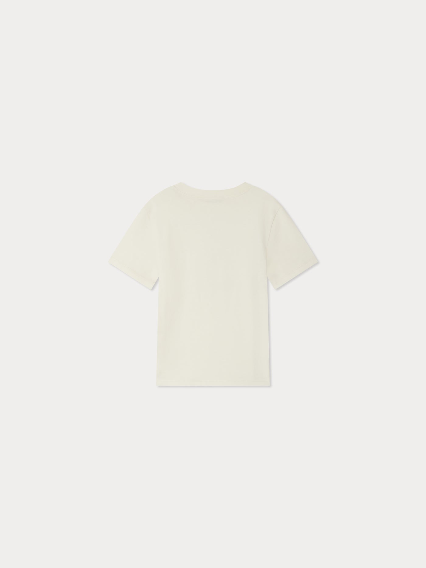 Thibald t-shirt with dog print in organic cotton