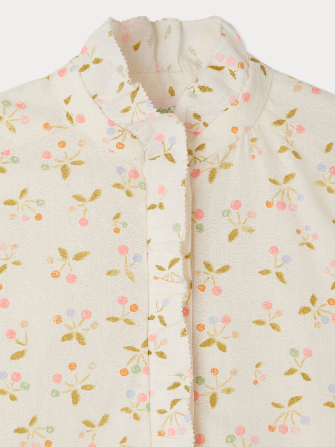 Cindy blouse with cherry print