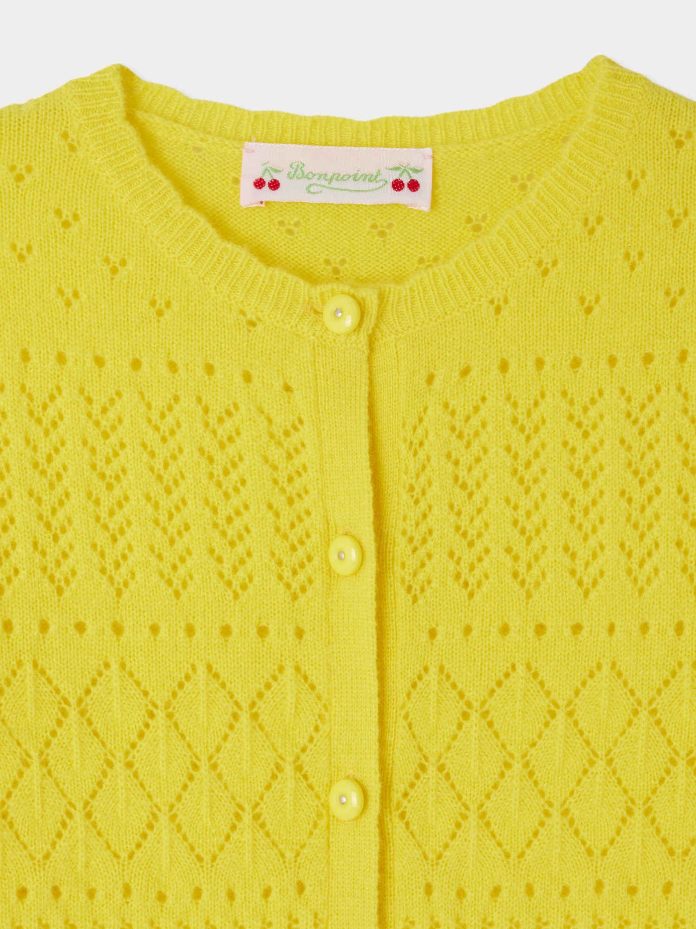 Enza cardigan lemon