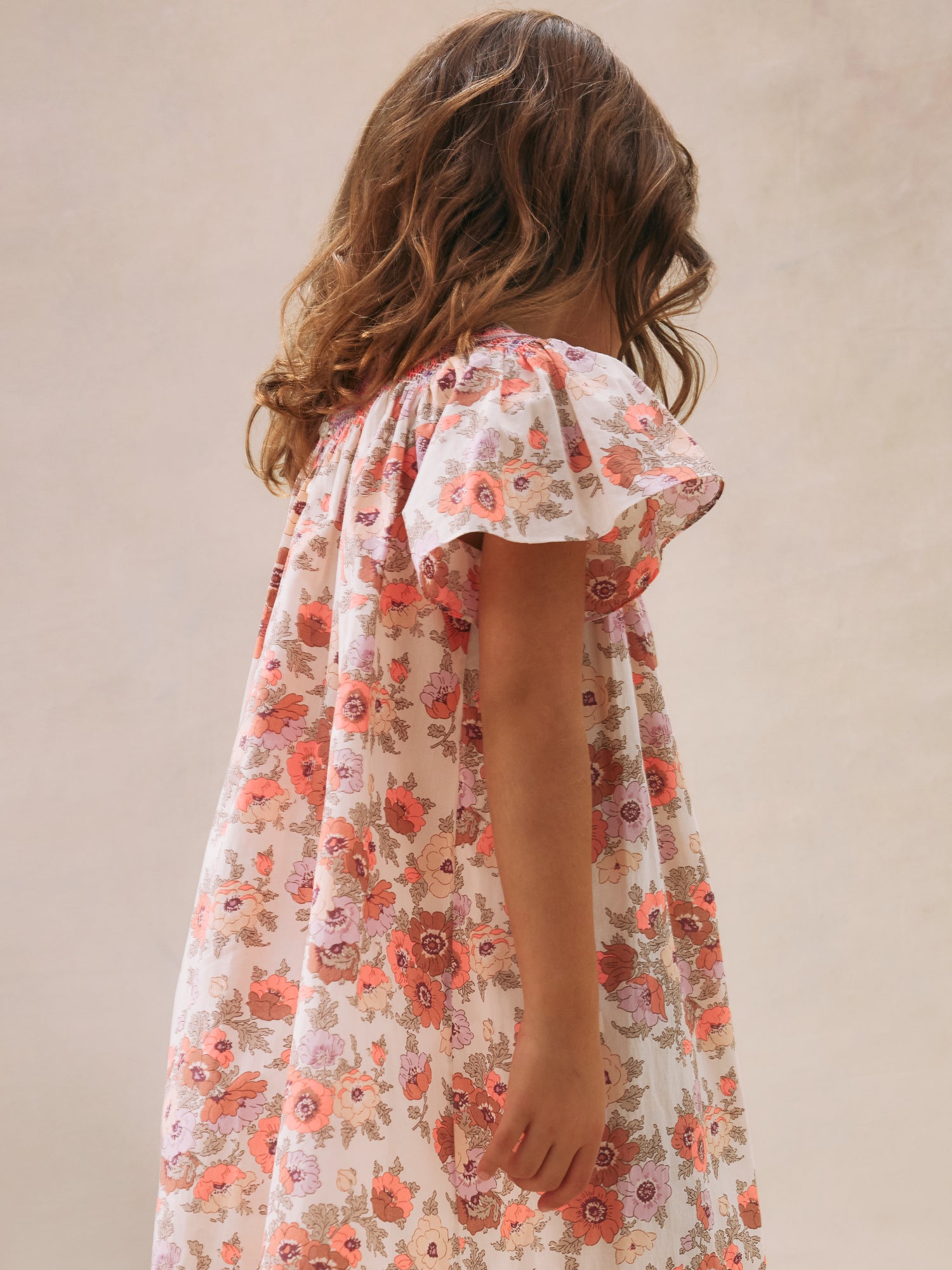 $369 Bonpoint girls soft cotton bow tie strap Dress deals