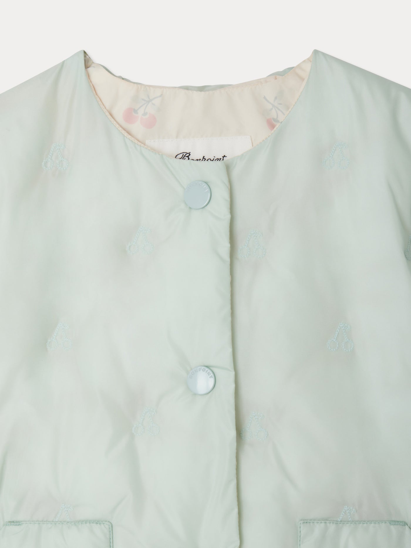 Enyla embroidered puffer jacket