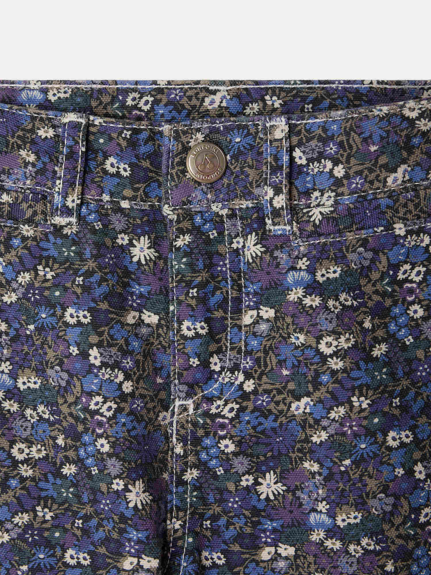 キッズ用ボトムス Bonpoint Gersande Trousers With Liberty Print Gersande flared pants with liberty print • Bonpoint