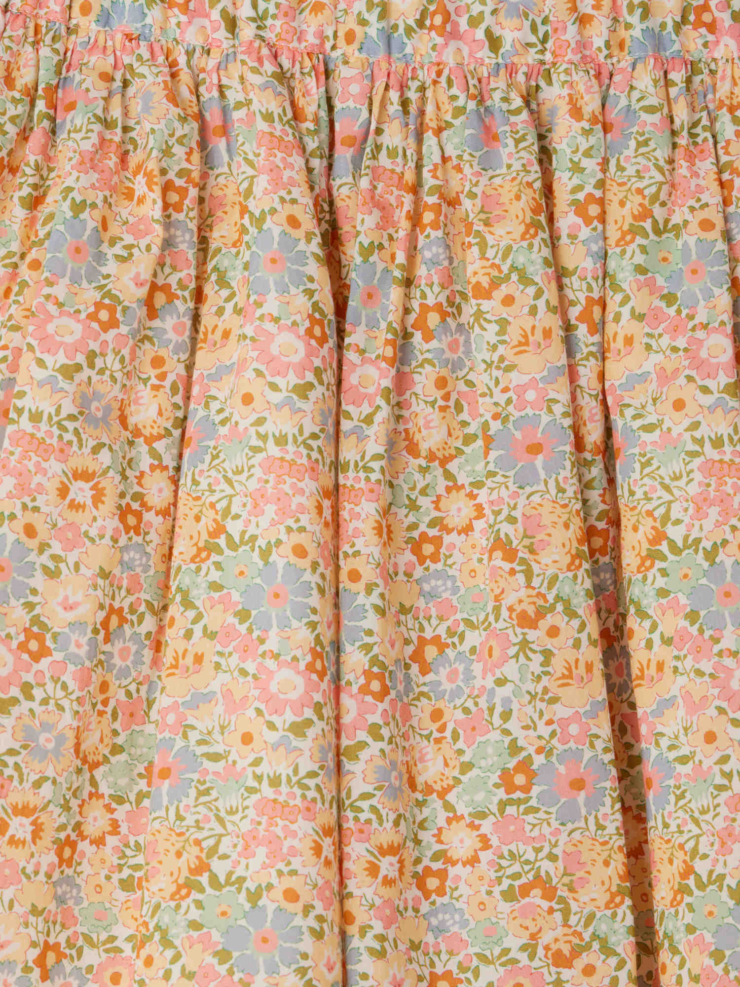 Suzon skirt made with multicolot Liberty fabrics • Bonpoint