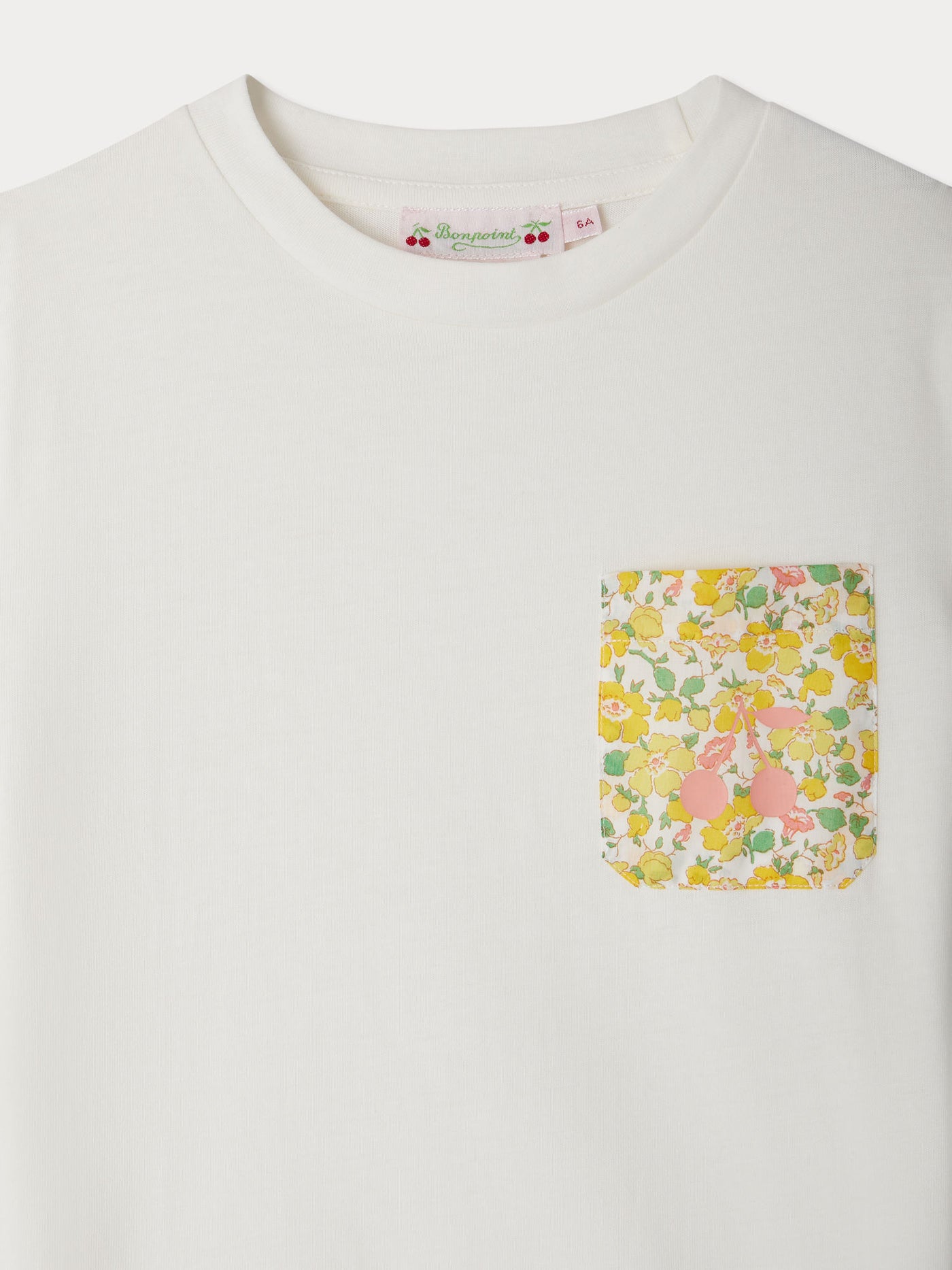 Thida t-shirt with pocket made with Liberty fabrics