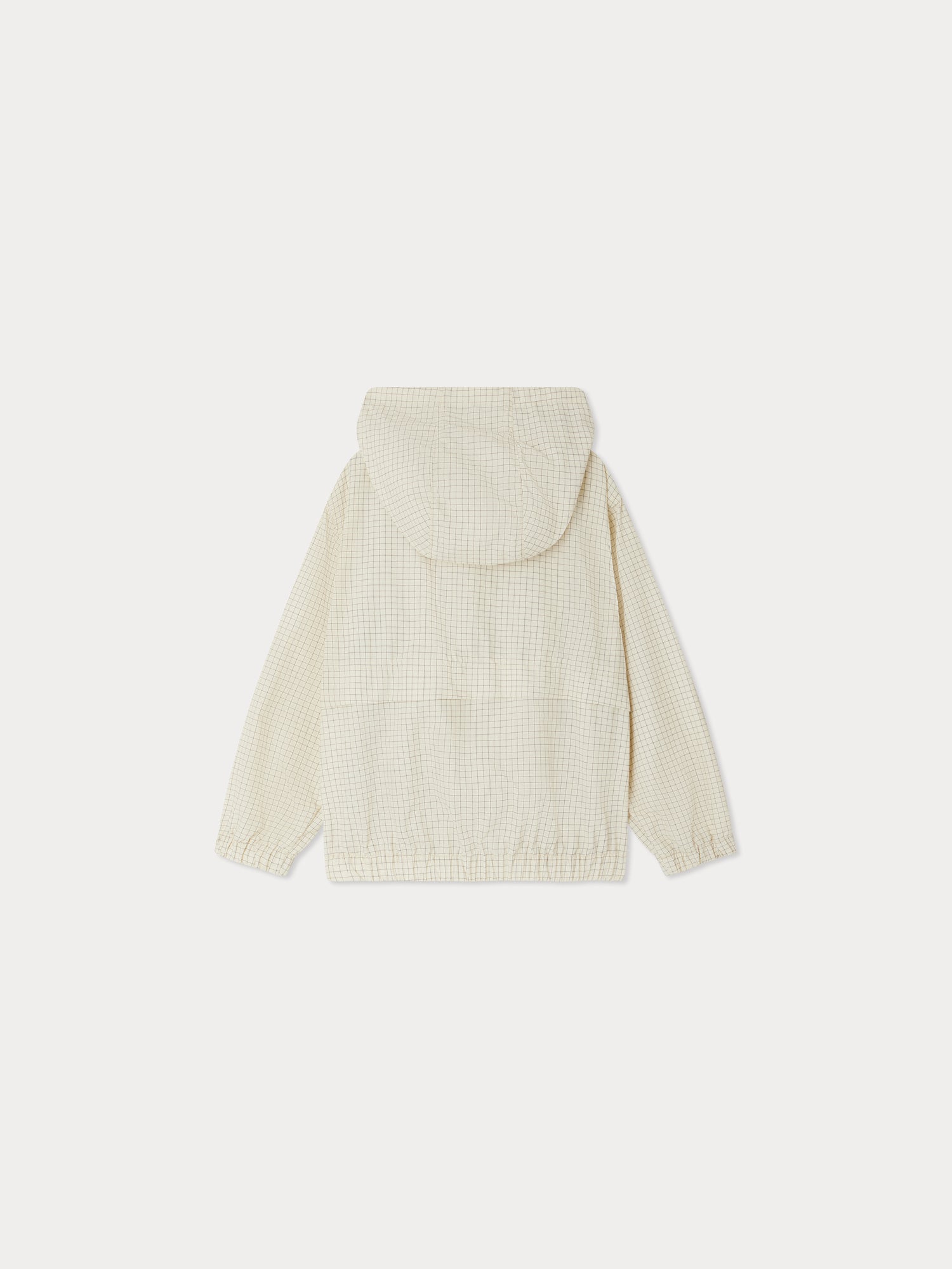 キッズアウター Bonpoint  Bonpoint coat in wool blend check Checked wool-blend jacket in brown - Bonpoint | Mytheresa