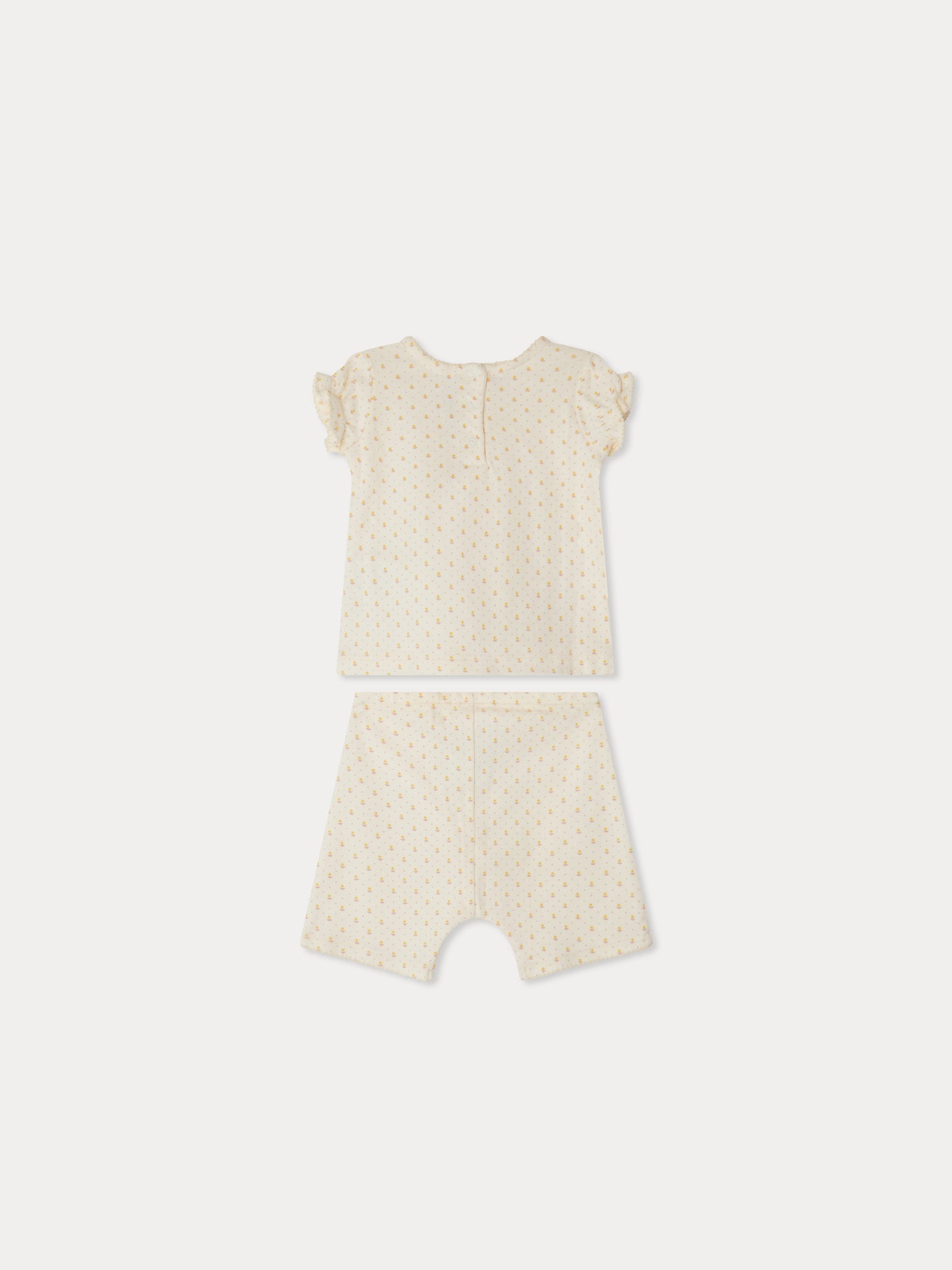 Emani short set with tulip print