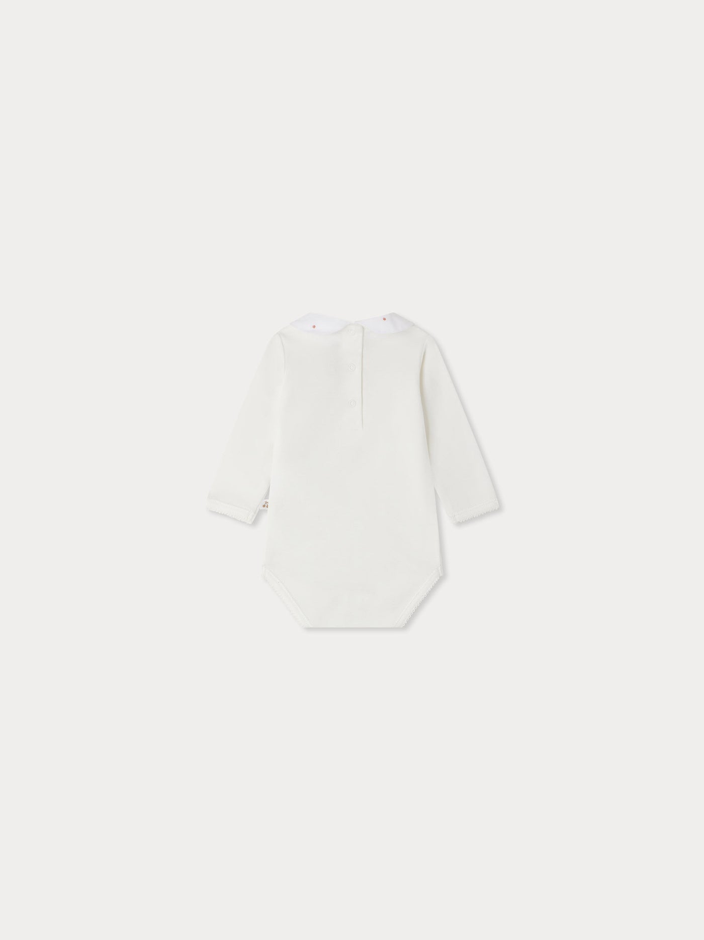 Cygne bodysuit with fruit embroideries
