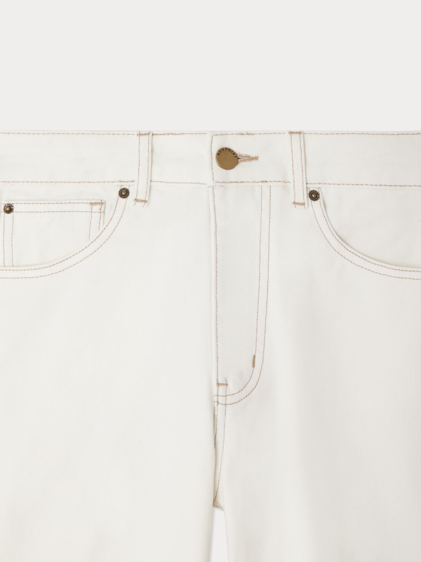 Bonpoint x Vanessa Seward Gasp jeans straight in white