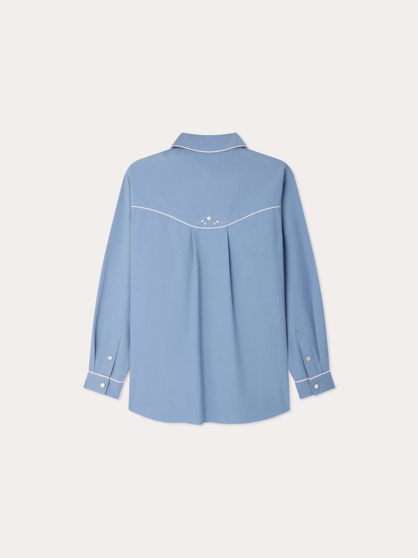 Bonpoint x Vanessa Seward Electric shirt embroidered western style