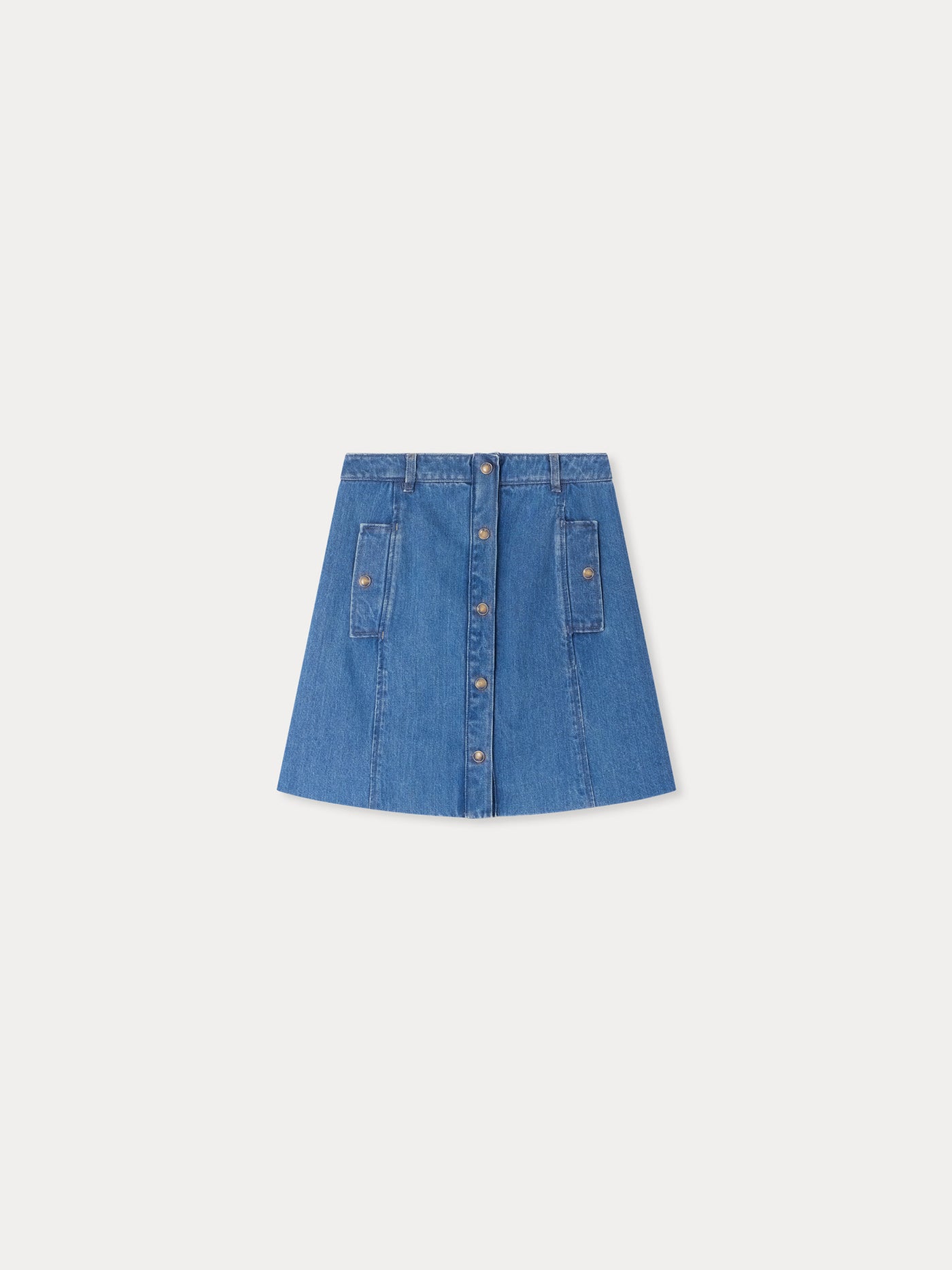 Bonpoint x Vanessa Seward Gymnopédie skirt in denim