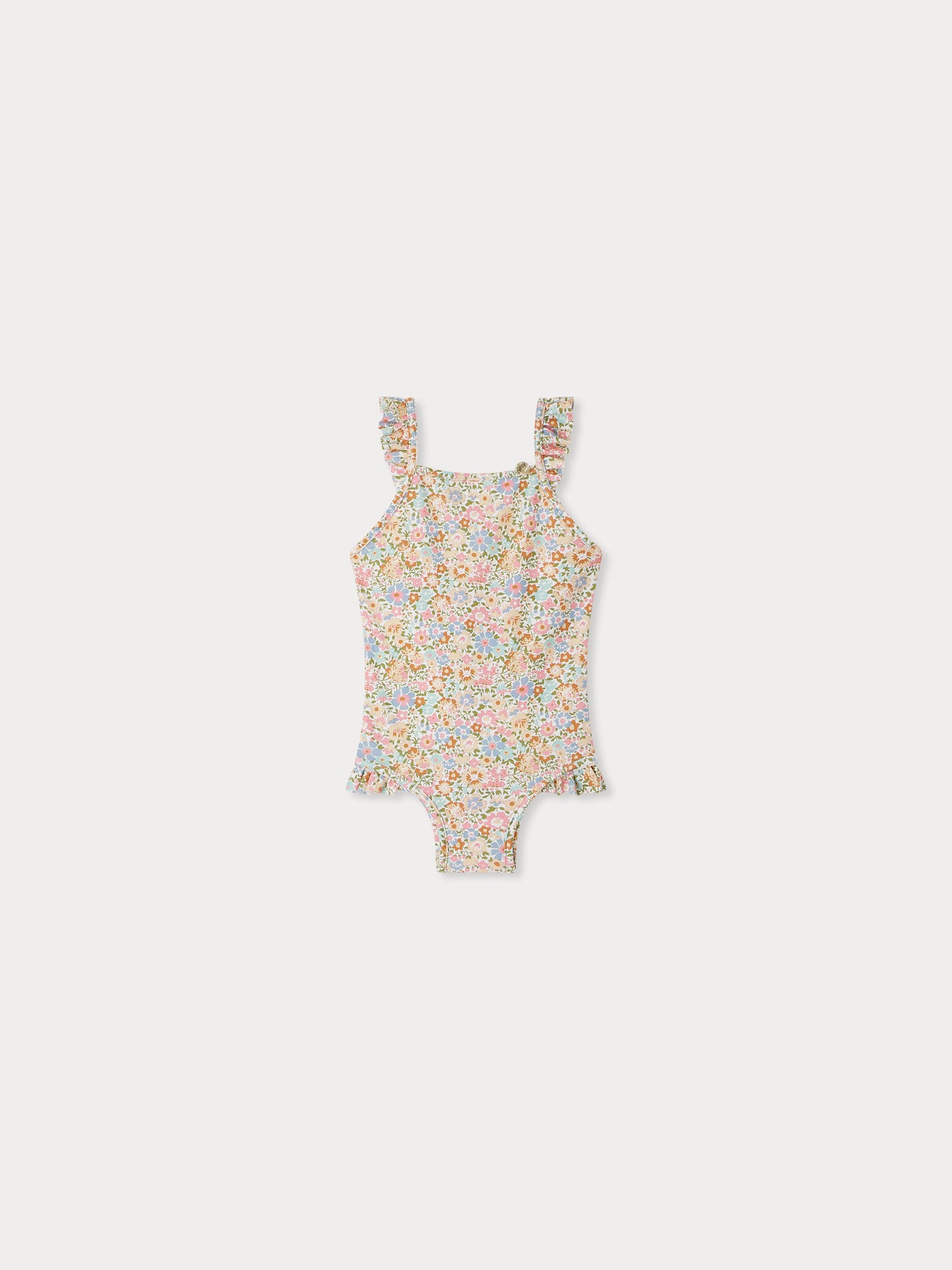 Cecilia ruffled swimsuit with liberty print
