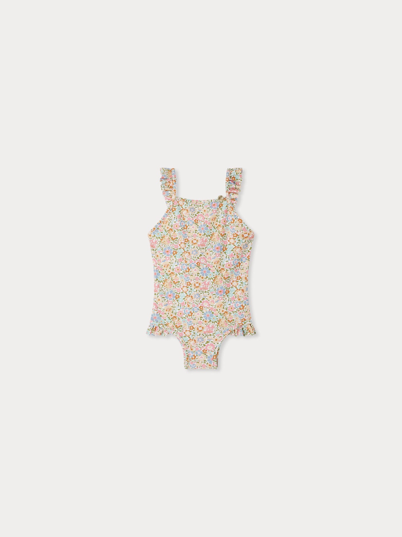 Cecilia ruffled swimsuit with liberty print