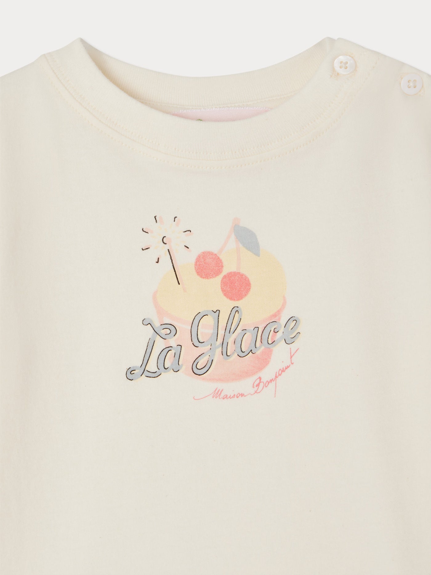 Dom t-shirt with ice-cream print