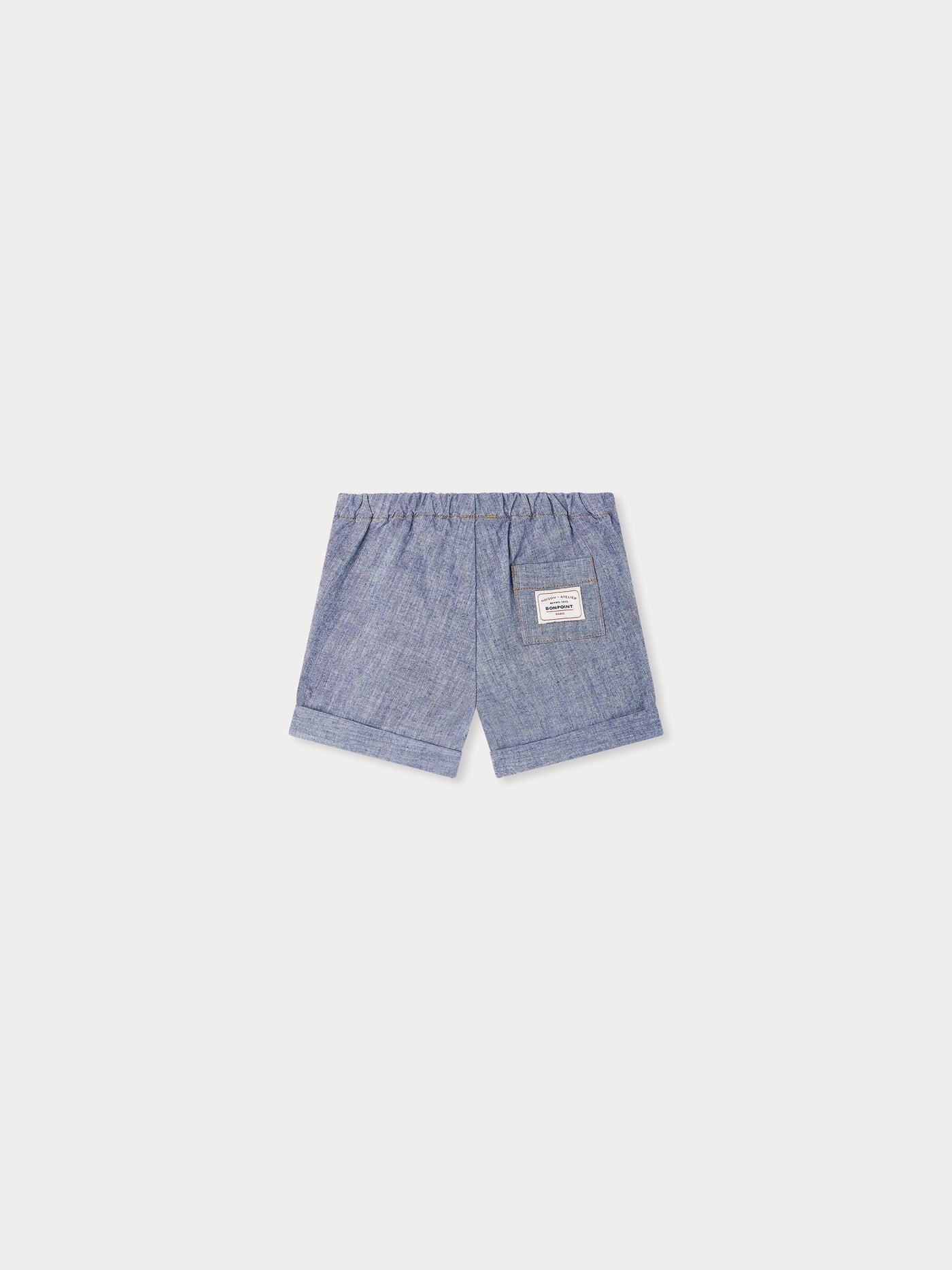 Ecady shorts in blue chambray