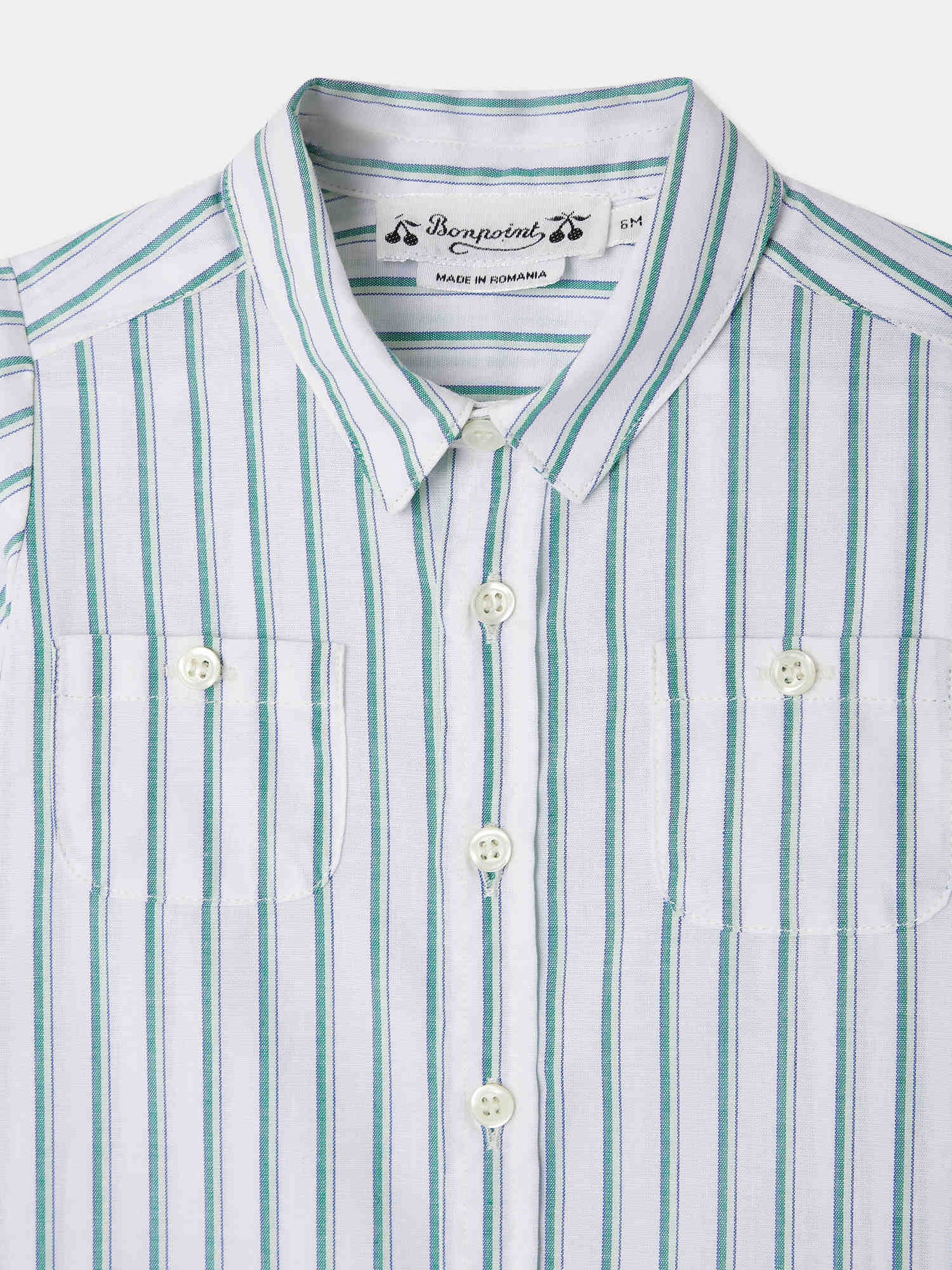 Mico striped shirt with pockets